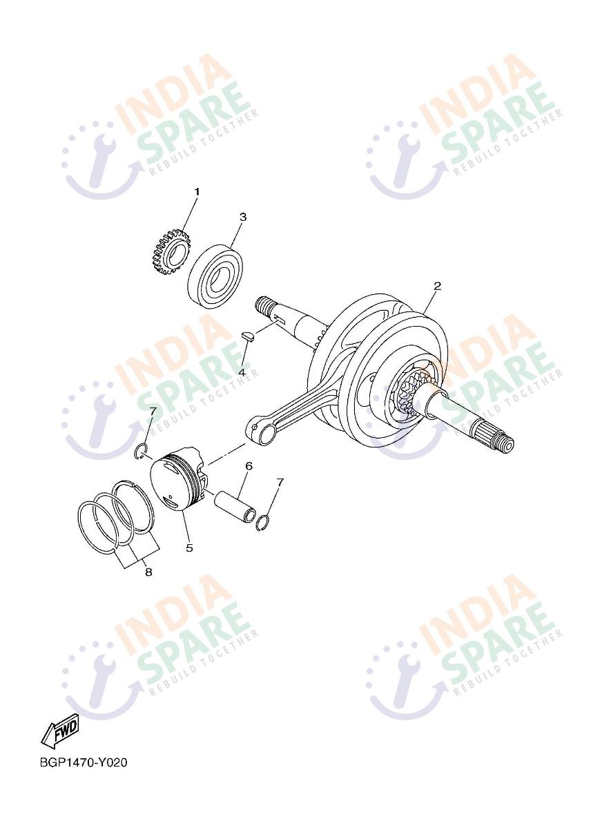 CRANKSHAFT & PISTON